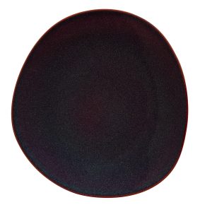 Assiette plate - grès ø 28 cm - nymphéas