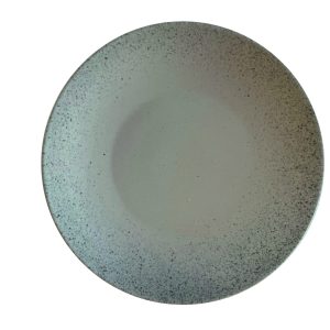 Assiette présentation - grès ø 32 cm - splach