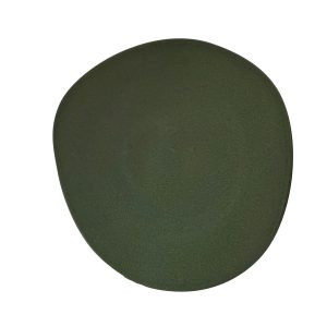 Assiette plate - grès ø 28 cm - pont japonais