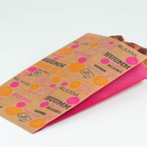 Sac à croissant - Kraft brun 14+7x26 cm - Format 104