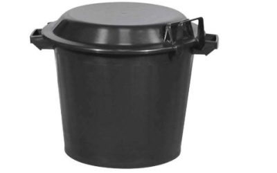Poubelle d’extérieur 80 l – ø 550×485 mm