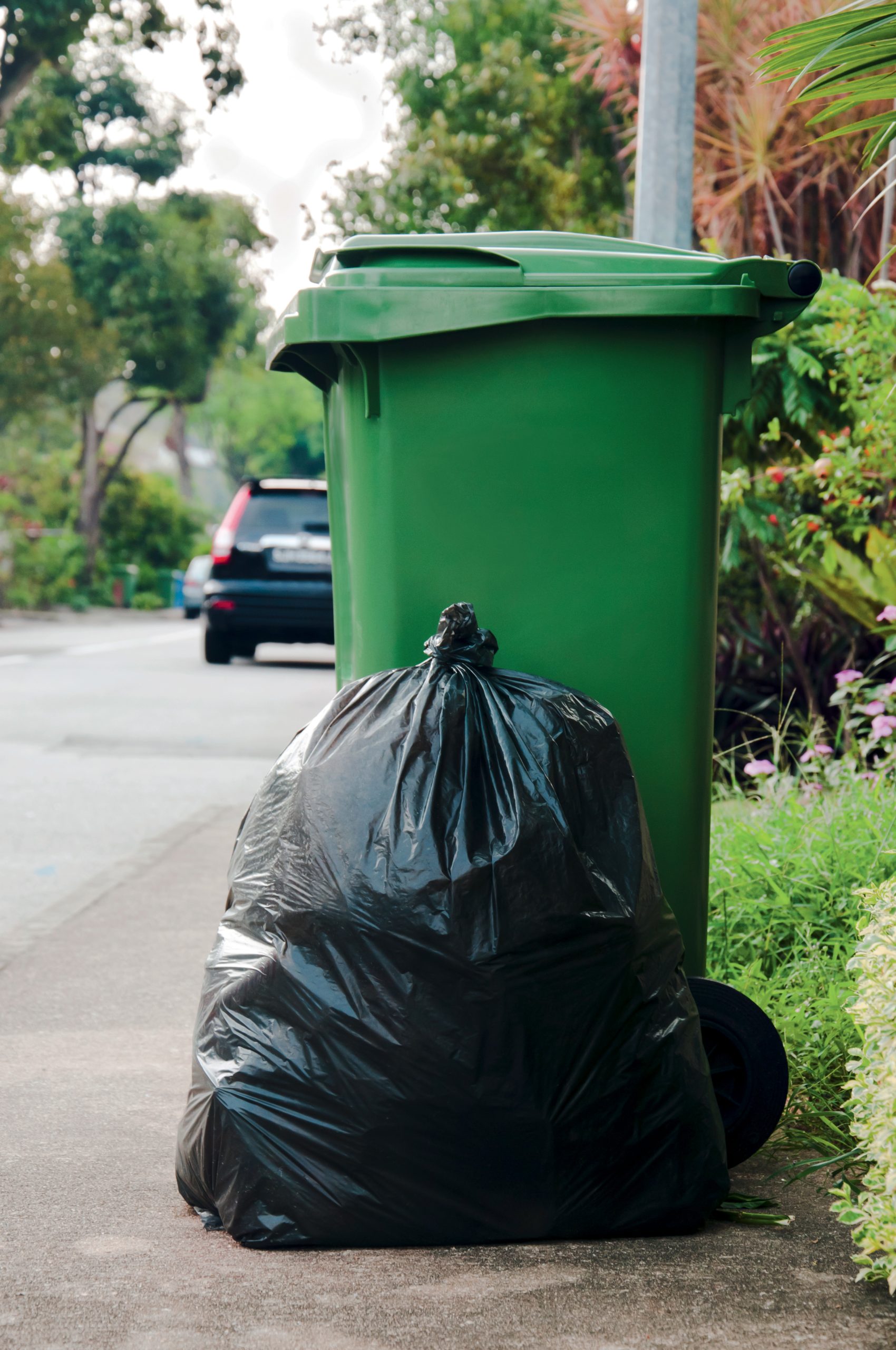 Sac poubelle 110l- basse densité -noir 70x105cm