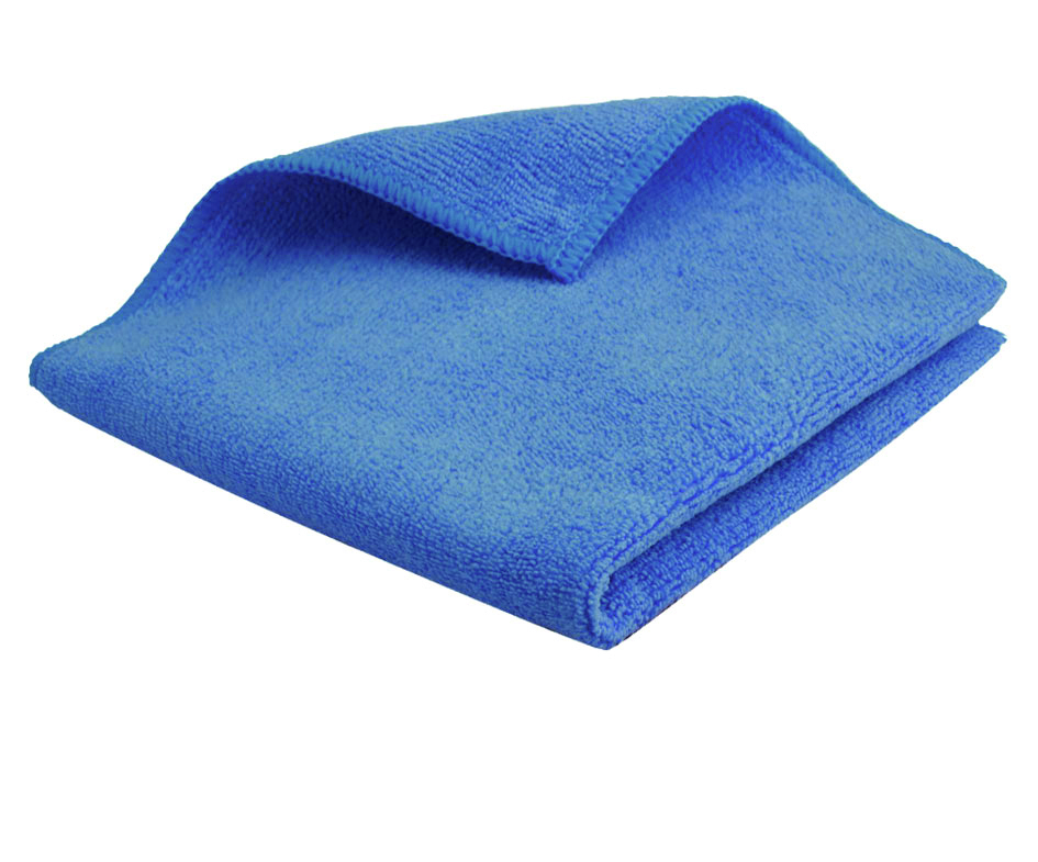 Lavette microfibre ecoline - 32x36cm - bleu