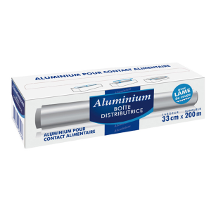 Rouleau aluminium 33 cmx200 m