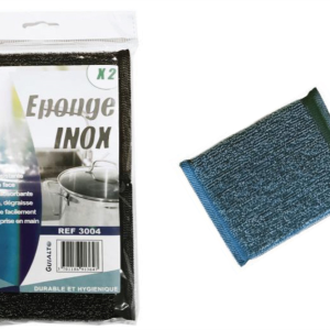 Éponge - 11x9x1,8 cm - inox