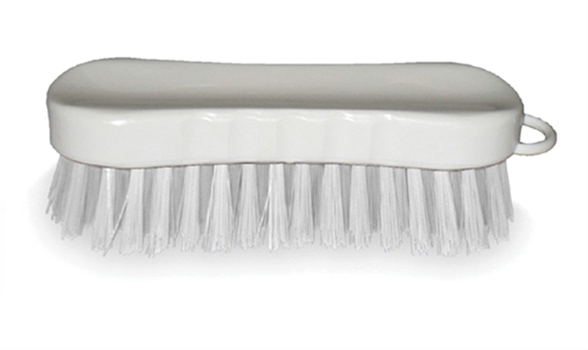 Brosse à main 20 cm - blanc