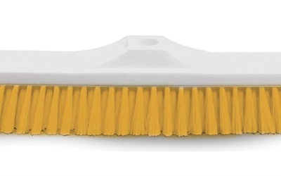 Balai droit 29 cm – doux – jaune