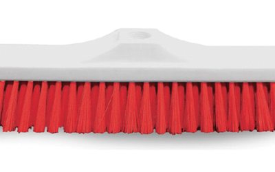 Balai droit 37,5 cm – doux – rouge