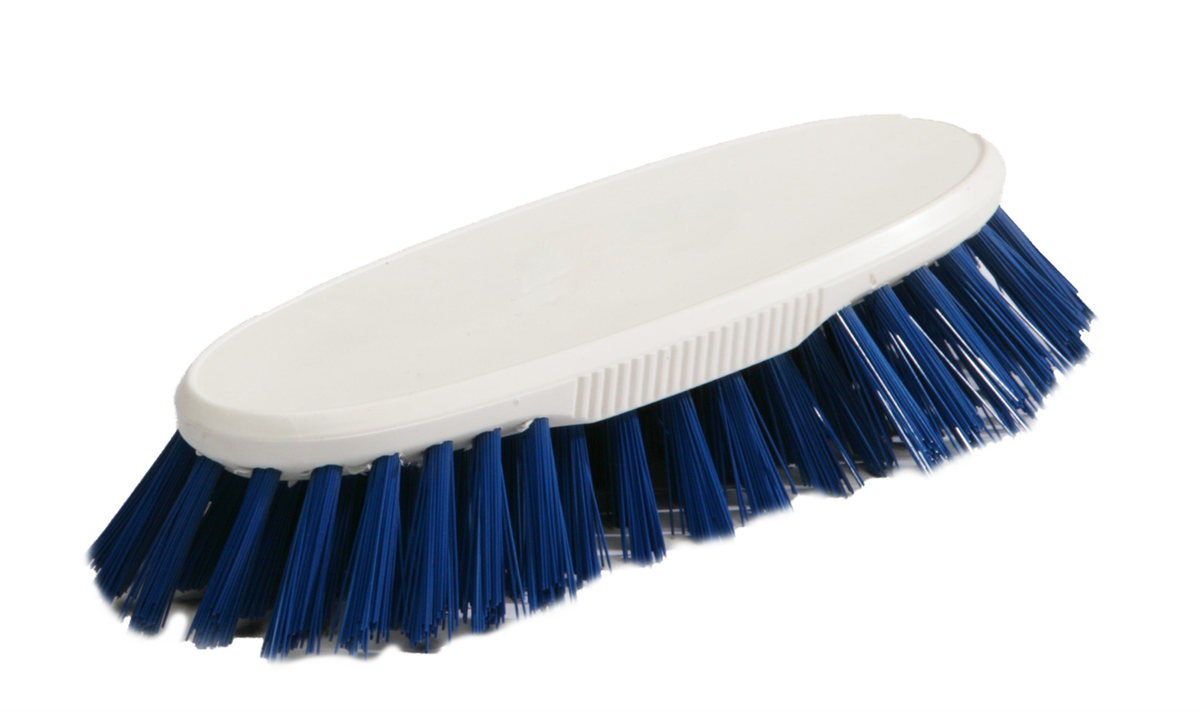 Brosse à main 21 cm - bleu