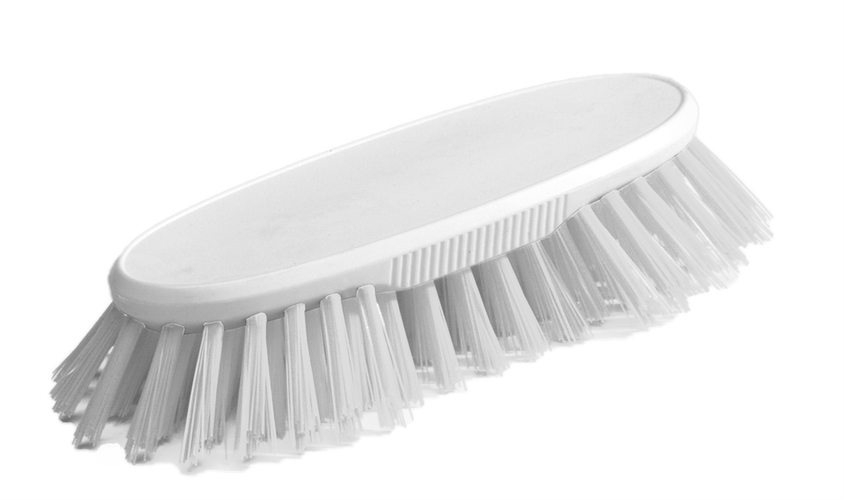 Brosse à main 21 cm - blanc