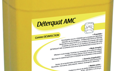 Dégraissant désinfectant chloré moussant – bidon 5 l