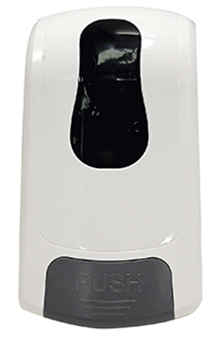 Distributeur manuel savon mains - blanc