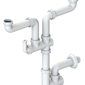 Siphon pour plonge - double plonge