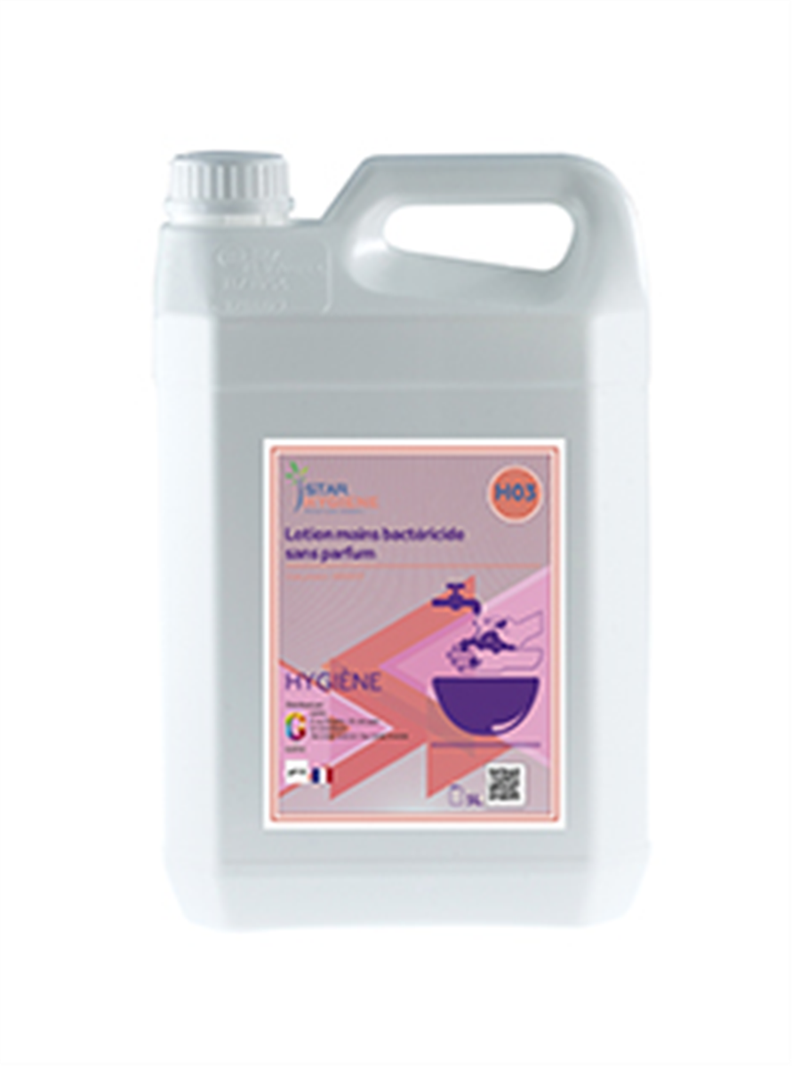 Savon mains bactéricide - bidon 5 l