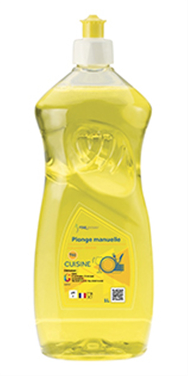 Liquide lavage plonge manuelle - flacon 1 l