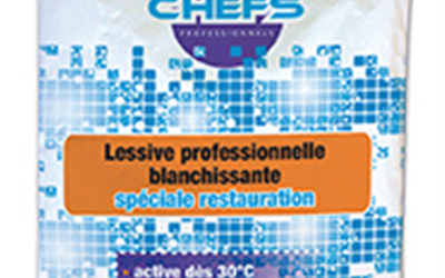 Lessive spéciale restauration 15kg – cs grands chefs