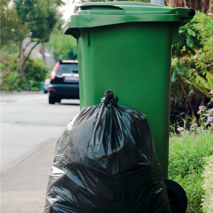 Sac poubelle 110l- haute densité -noir 70x108cm