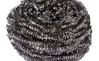 Éponge boule inox TAMPEL Lot de 10 – 40g