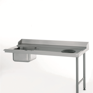Table entrée + bac - raccordable gauche