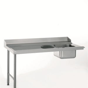 Table entrée + bac + tvd - raccordable droite