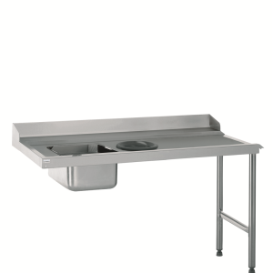 Table entrée + bac + tvd - raccordable gauche