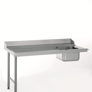 Table entrée + bac - raccordable droite