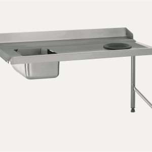 Table entrée + bac + tvd - raccordable gauche