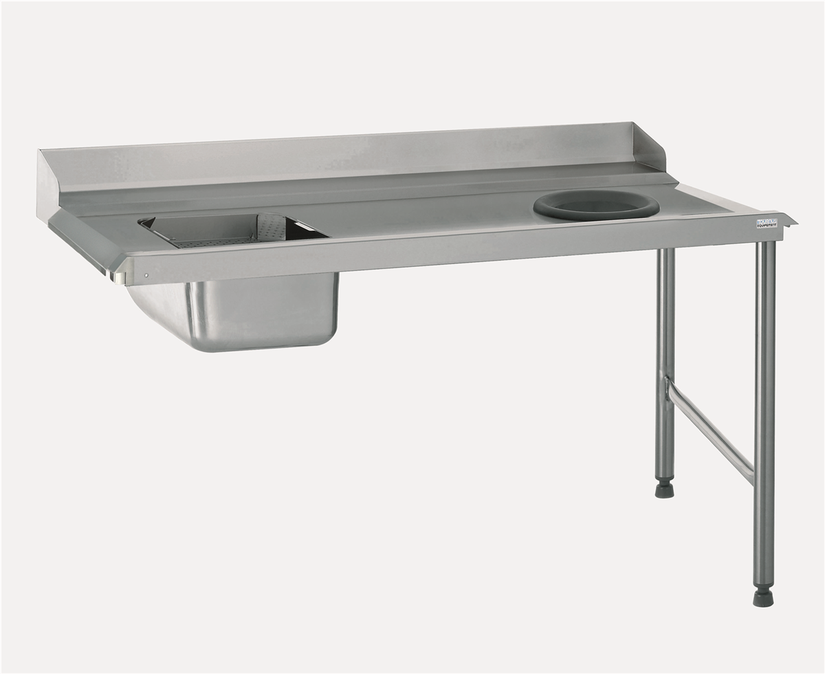 Table entrée + bac + tvd - raccordable gauche