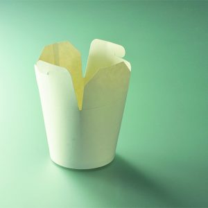 Pot à pâtes 780 ml - carton - blanc