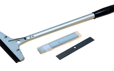 Grattoir à manche acier époxy 250mm