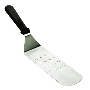Spatule large coudée - perforée 21,5x7,5 cm