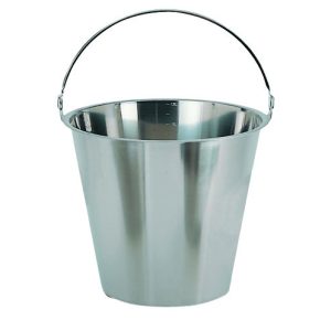 Seau12 l - ø 31 cm - inox
