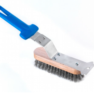 Brosse pour grill - poils en acier inox
