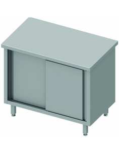 Meuble bas neutre central 2000x600x850/900 mm