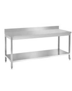 Table centrale + étagère - 800x700x850/900 mm