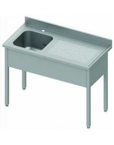 Plonge - bac gauche 1800x700x850/900mm