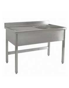 Plonge - bac droite 1800x700x850/900mm