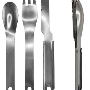 Kit couvert 3 en 1 - acier inox