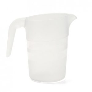 Pichet 0,5l sans couvercle - polypropylène - transp.