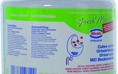 Cube pour urinoir 1 kg – fresh mousse