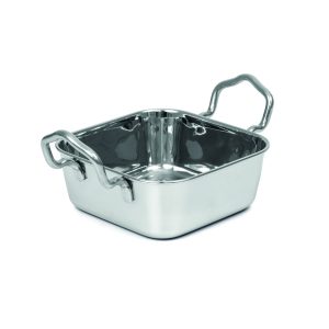 Plat de présentation inox