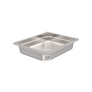 Bac gn1/2 - plein - hauteur 65 mm - inox 18/05