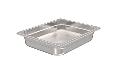 Bac gn1/2 – plein – hauteur 65 mm – inox 18/05