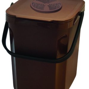 Poubelle compost 10 l - marron - organik green