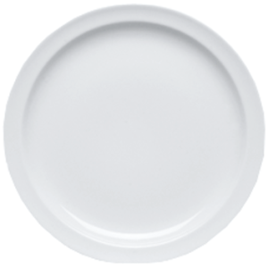 Assiette plate - porcelaine ø 28 cm - myrtille