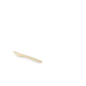 Couteau 16,5x2,4 cm - couverts bois