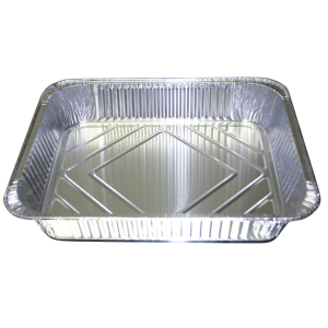 Plat gastronorme 1,17 l - aluminium 26,3x16x4 cm