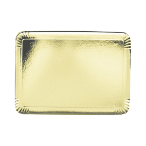 Plateau traiteur 28x42 cm - or