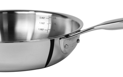 Poêle sautoir ø 16 cm – inox – castel’pro