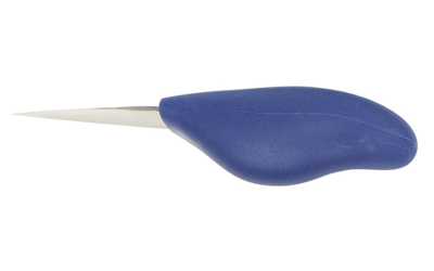 Couteau à huîtres DEGLON – Lancette 5 cm – Bleu